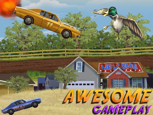 Abbeville Redneck Duck Chase HD - Turbo Car Racing Game(圖3)-速報App