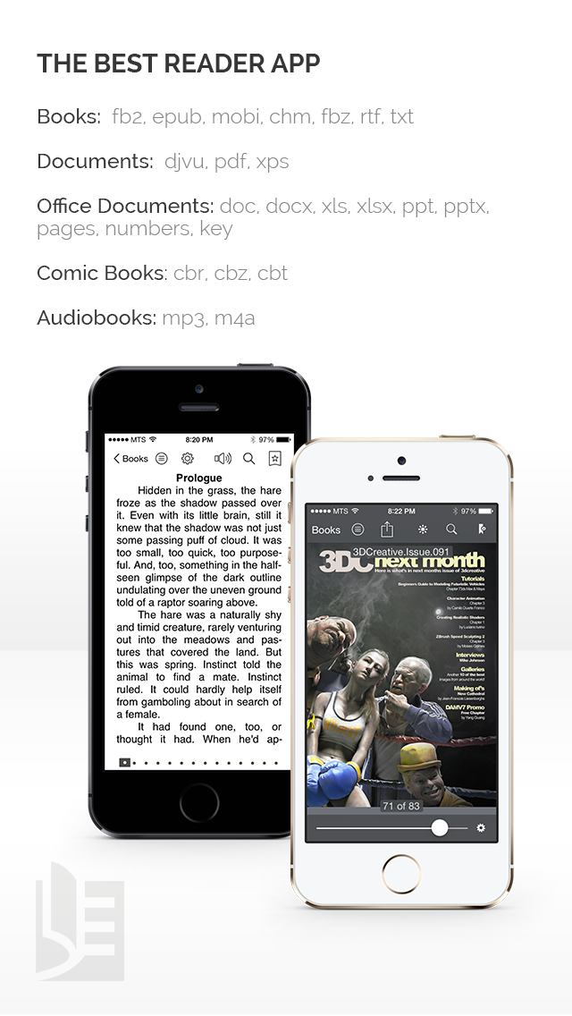 TotalReader for iPhone Screenshot 1