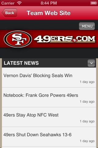 49ers Fan Static screenshot 4