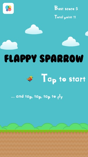 Flappy Sparrow - The Smashing Flappy Win