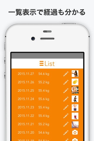 みんなが痩せた！1日1回誰でも続く体重記録ダイエット！ screenshot 3