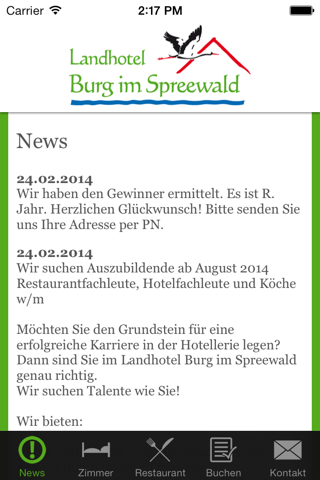 Landhotel Burg - Spreewald screenshot 2