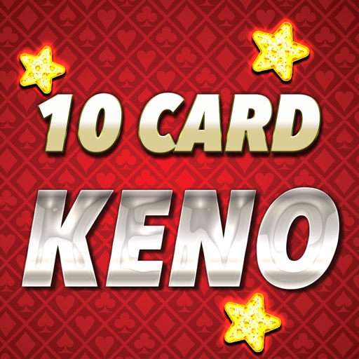 ````````` 2015 ````````` A KENO 10 Card Casino - FREE Vegas KENO Game icon
