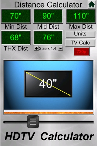 HDTV Calculator Free screenshot 3