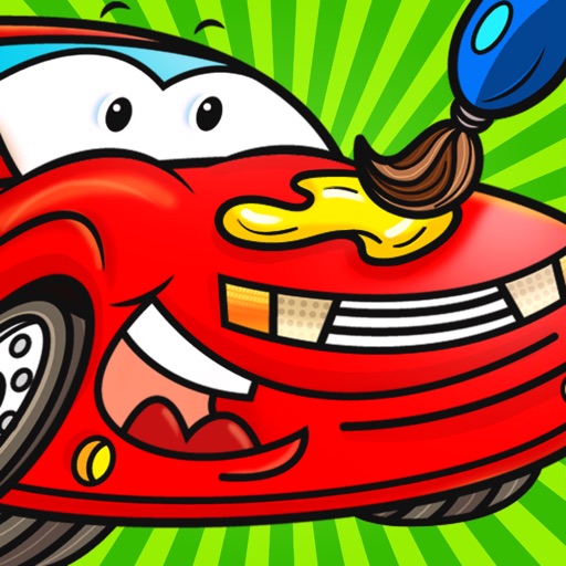 Color Mix HD (Cars) - Learn Paint Colors by Mixing Car Paints & Drawing Vehicles for Preschool Boys iOS App