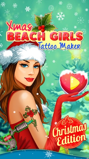 Merry Christmas Tattoo Maker(圖1)-速報App