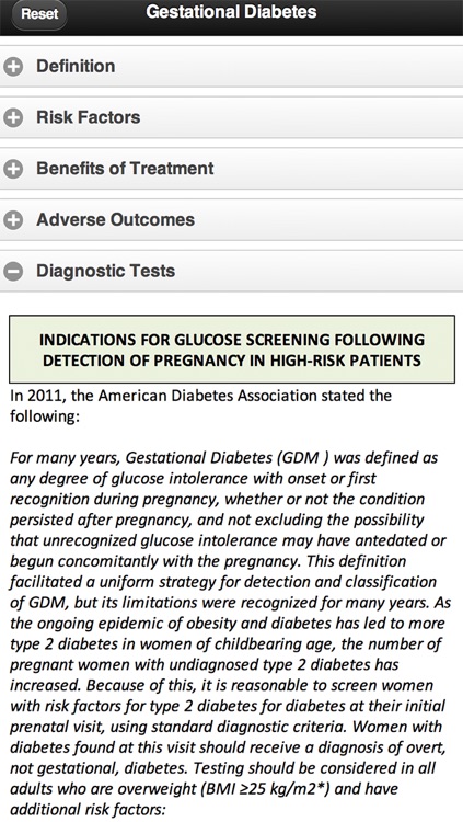 Diagnosis and Management of Gestational Diabetes screenshot-4