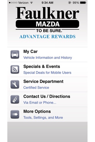 Faulkner Mazda screenshot 3