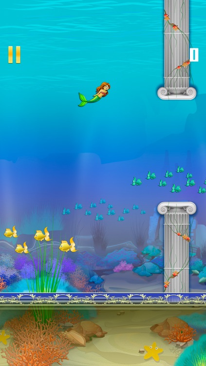 A Flappy Mermaid