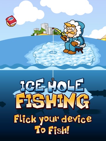 Скриншот из Ice Hole Fishing