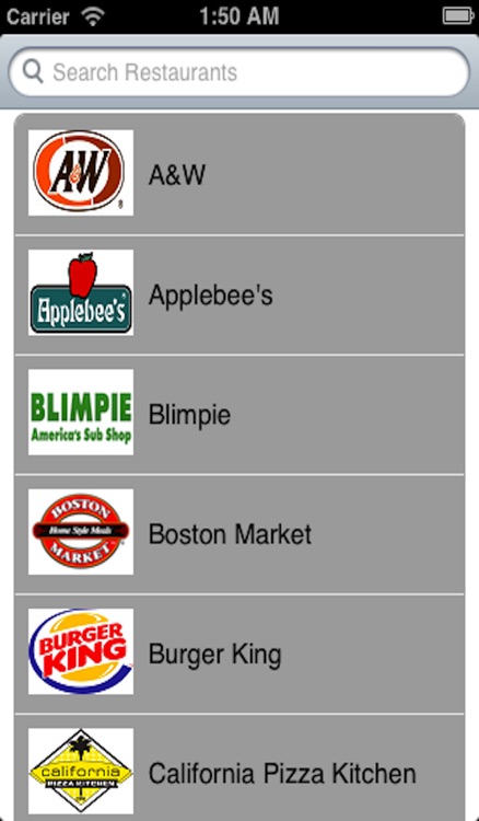 Fast Food Allergies screenshot-3