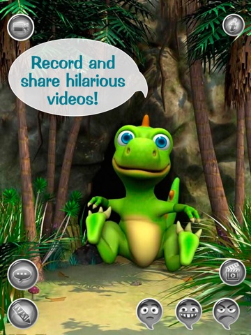 Talky Don HD FREE - The Talking Dinosaur screenshot 2
