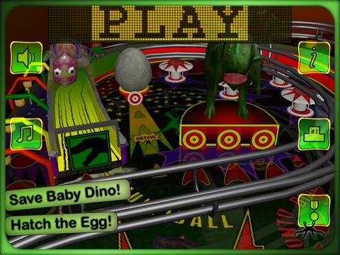 【图】Dino Madness Pinball Lite(截图3) 【图】Dino Madness Pinball Lite(截图3)
