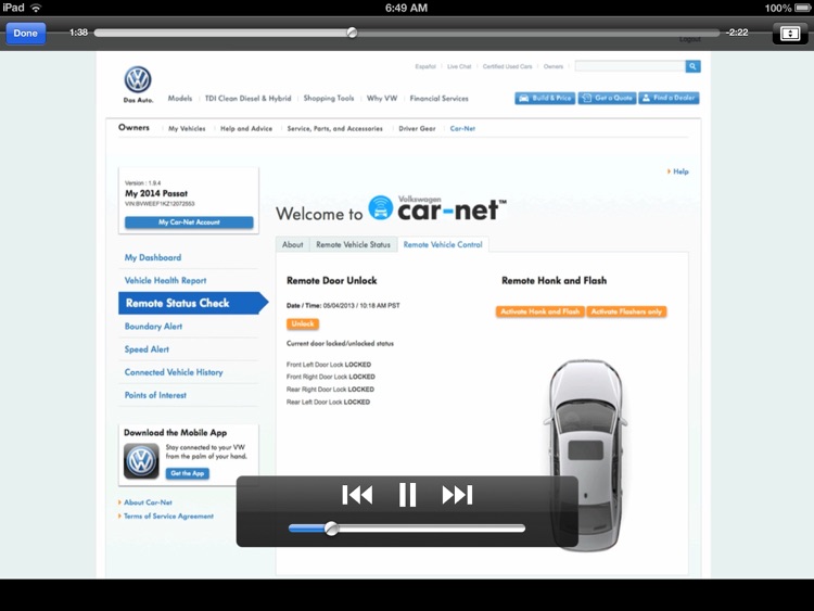 Volkswagen Car-Net Virtual Tour screenshot-3