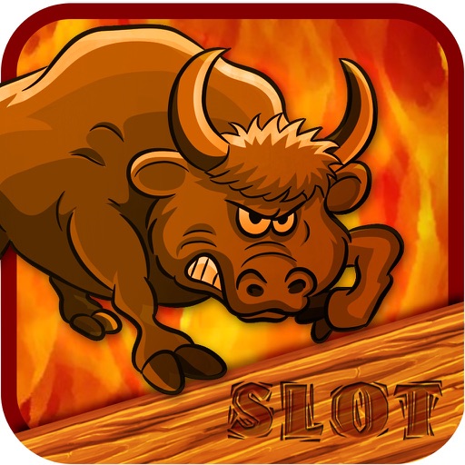 Angry Red Bull Slots Bonanza Bash - Deal in the Heart of Wild West Las Vegas Casino iOS App