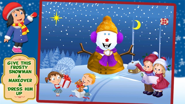 Christmas Snowman Maker & Dressup Salon(圖4)-速報App