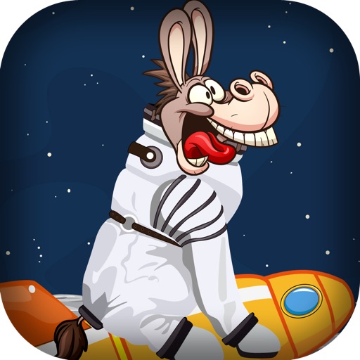 Amazing Space Donkey - Extreme Galactical Launching Adventure FREE by Happy Elephant Icon