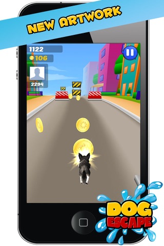 Dog Escape - 3D Run screenshot 2