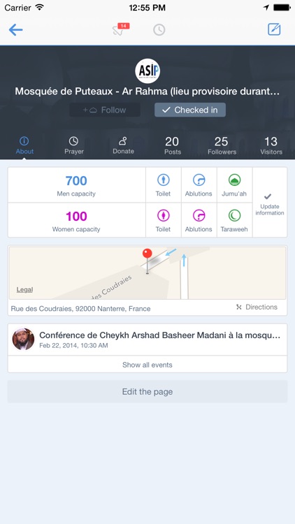 Masjidway : The islamic social network screenshot-4
