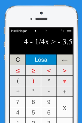 Inequality Calculator screenshot 3