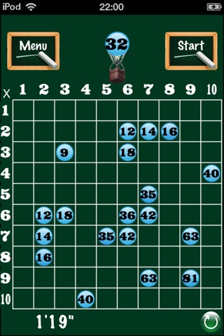 Tables de multiplication 2x2 screenshot 2