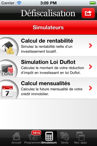 Défiscalisation screenshot 4