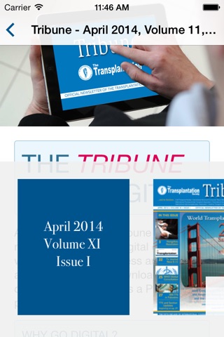 Tribune - Official Newsletter of The Transplantation Society screenshot 4
