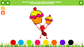 Doodle Fun Bugs - Draw & Play Paint Scribble Sketch & Color Creative Adventure Game for Kids Boys and Girls Explorers: Preschool Kindergarten Grade 1 2 3 and 4 Screenshot 2