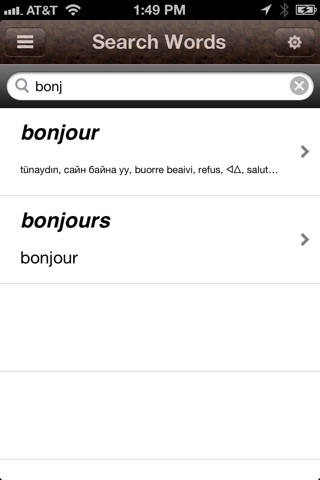 Grand Tour Dictionnaire screenshot 3