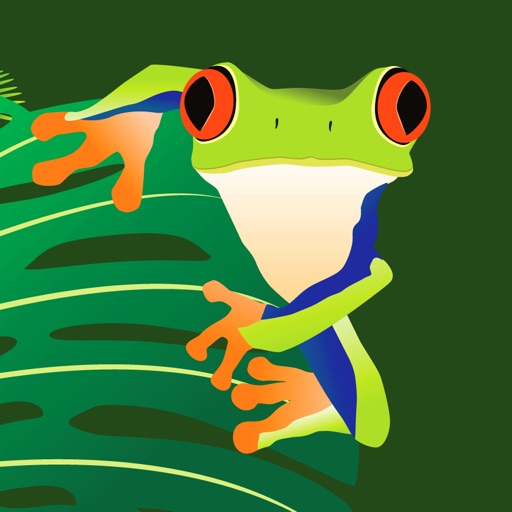 Red-Eyed Tree Frog Fall Rescue - Hungry Alligator Chomp Escape Challenge icon