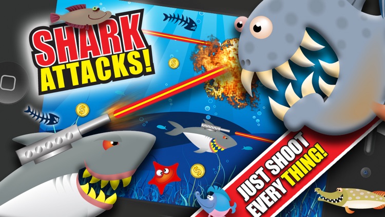 Shark Attacks! : The Fast Fish Underwater Shooting Game - By Dead Cool Apps