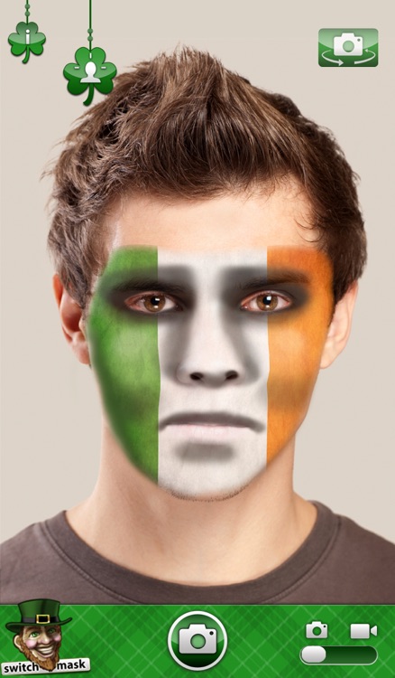 Mojo Masks St. Patrick's Day - Add Fun Face FX to your photos/videos and share