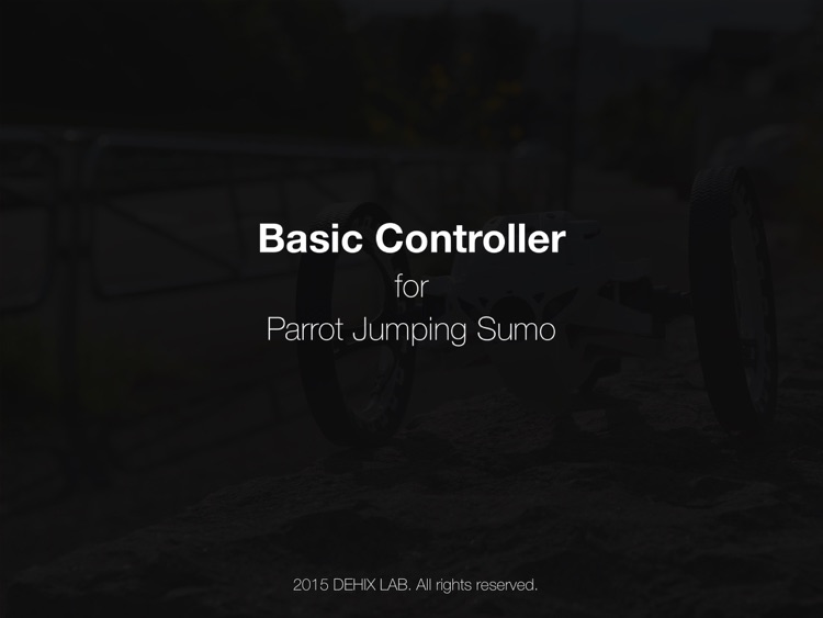 Jumping Sumo Basic Controller for iPad