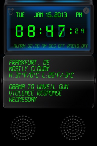 News Alarm Clock Radio - Free screenshot 3