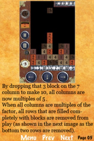 Enigma (falling blocks game with arithmetic skill) HD screenshot 3