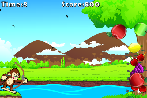 My Baby Monkey with a Bow : Sherwood Forest Tiny Fruit Shoot With a Cute Little Pet from the Zoo screenshot 3