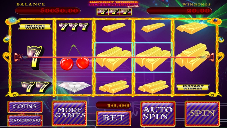 Instant Winner Slots Machine Free screenshot-4