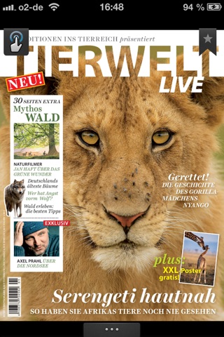 TIERWELT live – einzigartiges Tier- und Naturmagazin screenshot 2
