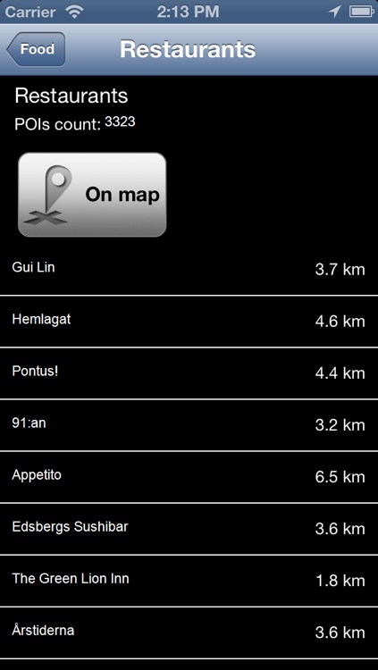 Sweden Offline Map - PLACE STARS screenshot-3