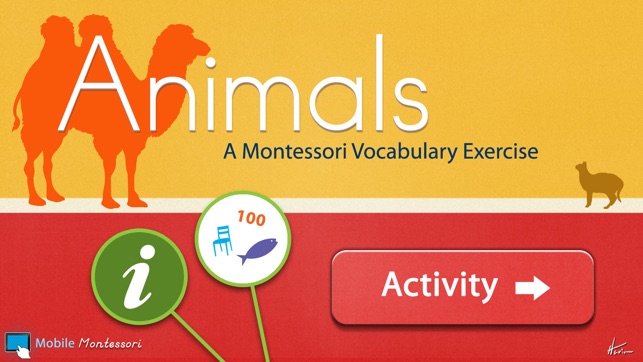 Animals - A Montessori Approach To Vocabulary(圖1)-速報App