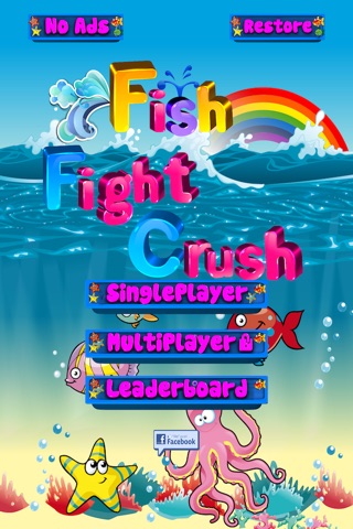Fish Fight Crush Free screenshot 2
