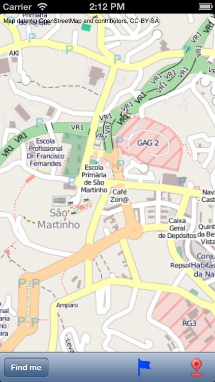 Madeira Street Map