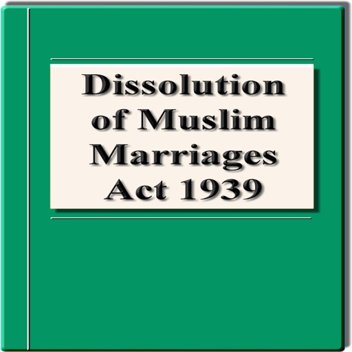 The Dissolution of Muslim Marriages Act 1939 icon