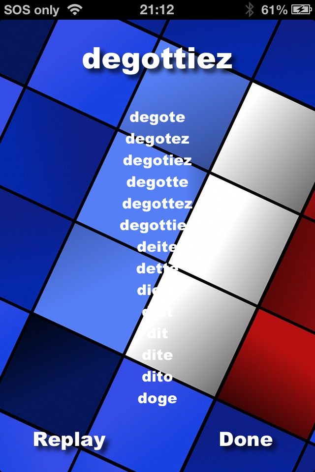 Worder French Free screenshot 2