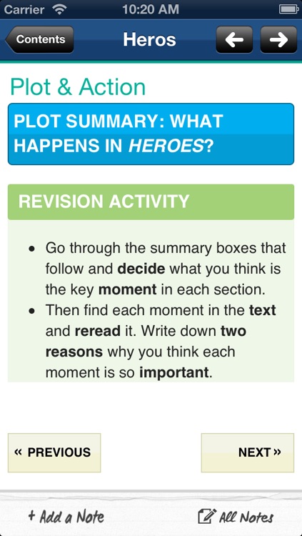 Heroes York Notes GCSE
