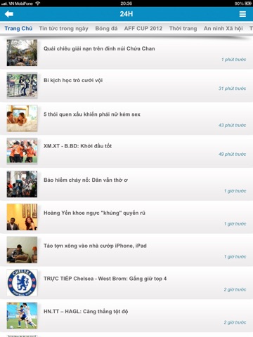 BáoNet - Tin tức thời iPad screenshot 3