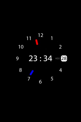 HDO Clock screenshot 2