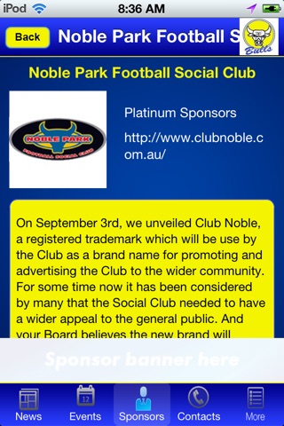 Noble Park Football Club screenshot 2