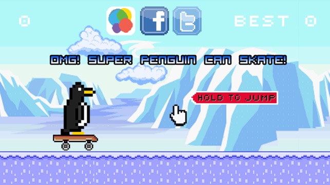 OMG! Super Penguin Can Skate! -Penguin Skater Racing Club(圖1)-速報App