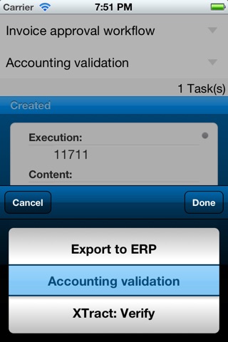 IRISCloud Invoice - Mobile Application screenshot 2